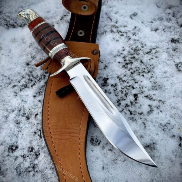 Handcrafted Hunting Knife - 1075 Carbon Steel & G10 Handle with Sheet